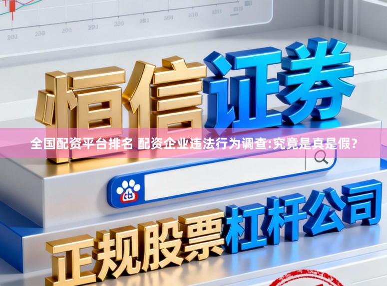 全国配资平台排名 配资企业违法行为调查:究竟是真是假？